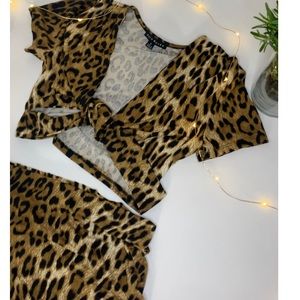 Leopard Print Co-ord/Matching Set “Toto”